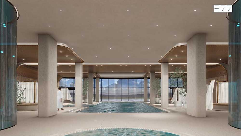 Nuovo Complesso Termale di Istisu sulle rovine del sanatorio sovietico