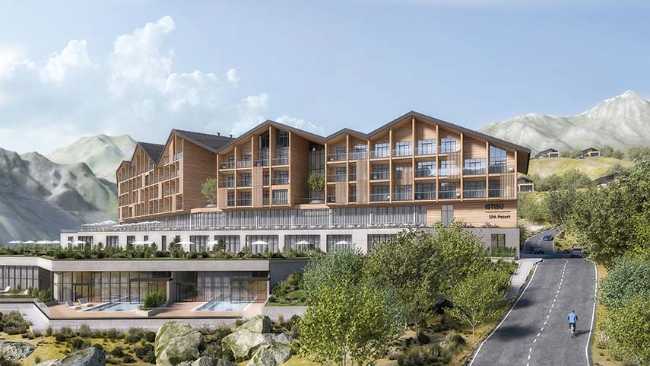 Nuovo Complesso Termale di Istisu sulle rovine del sanatorio sovietico