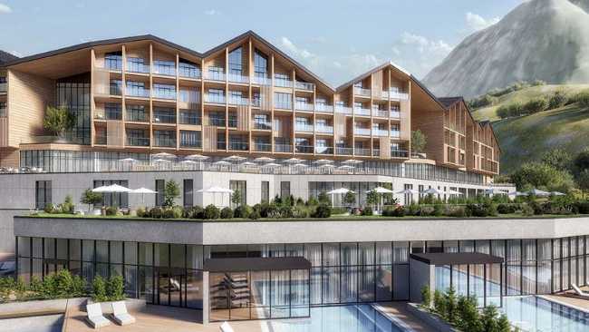 Nuovo Complesso Termale di Istisu sulle rovine del sanatorio sovietico