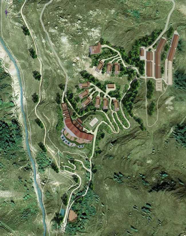 Nuovo Complesso Termale di Istisu sulle rovine del sanatorio sovietico