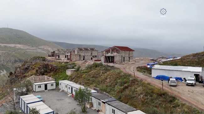 Nuovo Complesso Termale di Istisu sulle rovine del sanatorio sovietico