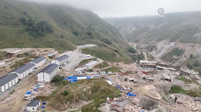 Nuovo Complesso Termale di Istisu sulle rovine del sanatorio sovietico