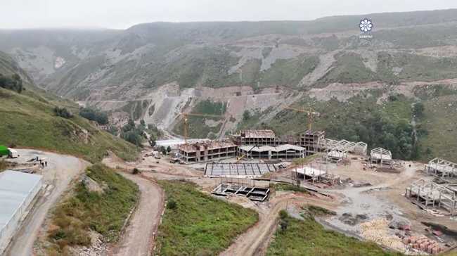 Nuovo Complesso Termale di Istisu sulle rovine del sanatorio sovietico