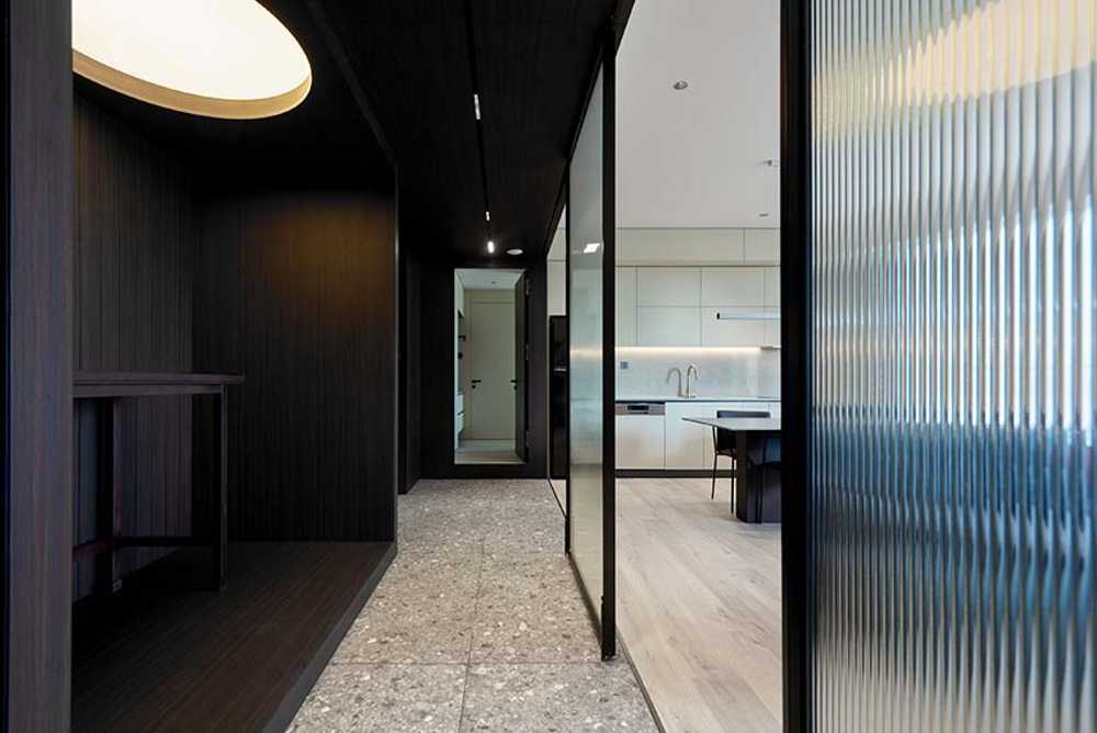 A1208PP apartment in Vietnam. Yin and Yang design with sacred space