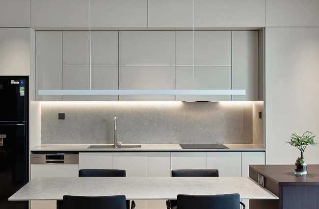 A1208PP apartment in Vietnam. Yin and Yang design with sacred space