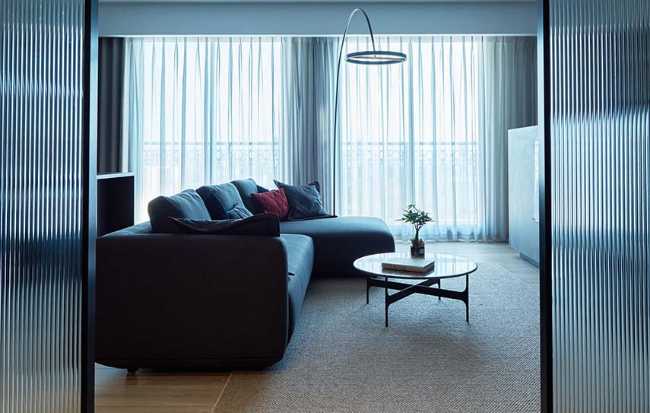 A1208PP apartment in Vietnam. Yin and Yang design with sacred space
