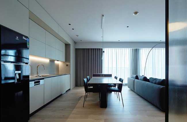 A1208PP apartment in Vietnam. Yin and Yang design with sacred space