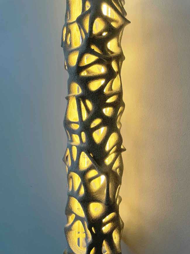 Bone Light: la lámpara de diseño ilumina con estilo y sostenibilidad