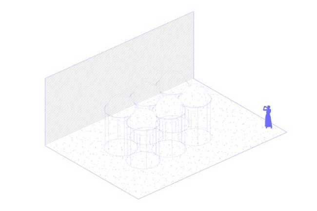 Pabellón Sombras en Gravedad: la ligereza de una instalación poética