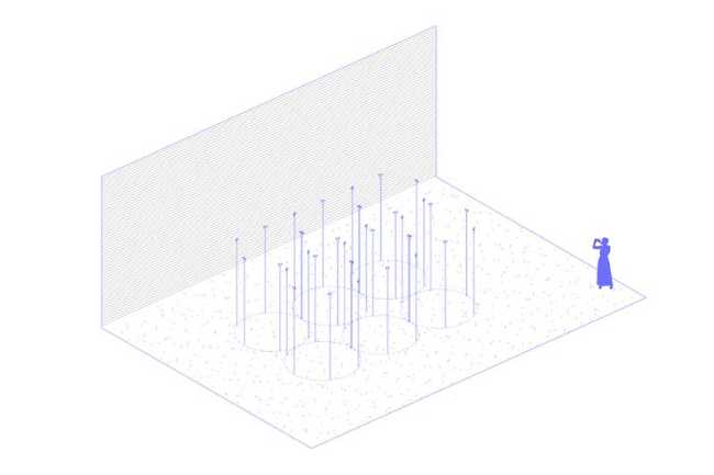 Pabellón Sombras en Gravedad: la ligereza de una instalación poética
