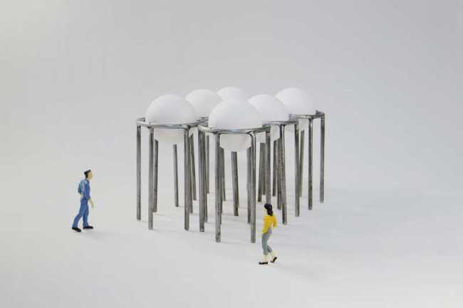 Pabellón Sombras en Gravedad: la ligereza de una instalación poética