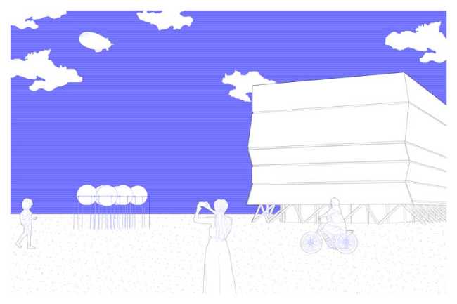 Pabellón Sombras en Gravedad: la ligereza de una instalación poética