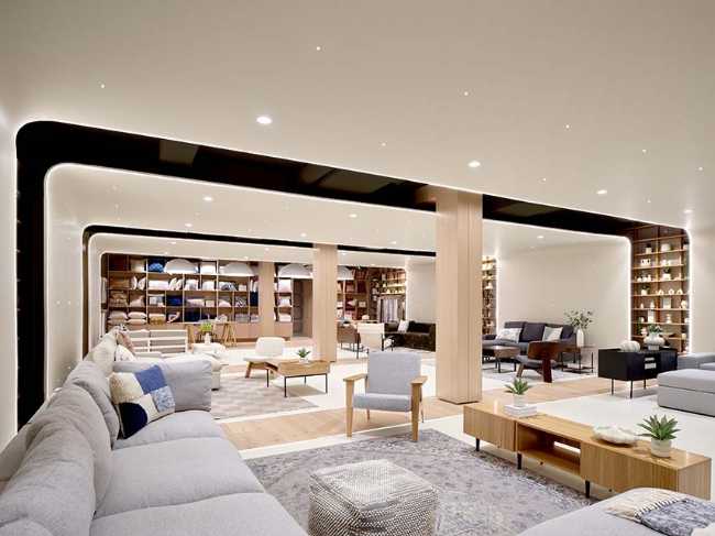 Cozey Flagship Experience Centre. Retail space from digital