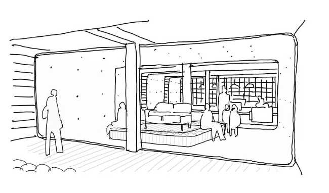 Cozey Flagship Experience Centre. Retail space from digital
