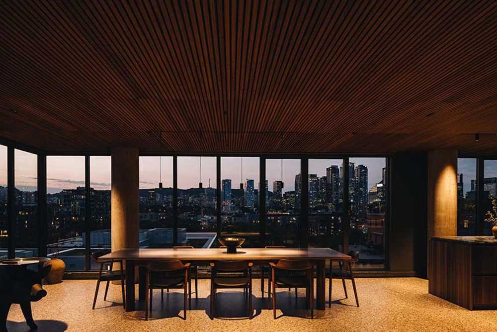 Apartment Party of Two projected in Montreal between intimacy and design