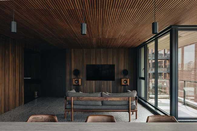 Apartment Party of Two projected in Montreal between intimacy and design