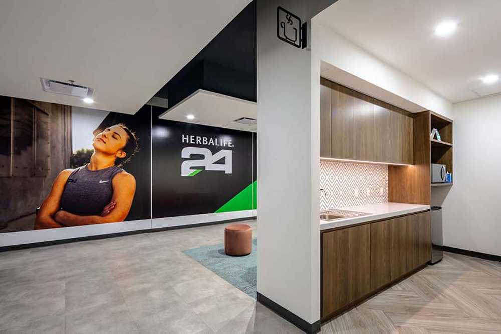 Imagen corporativa renovada con la remodelación de las oficinas de Herbalife