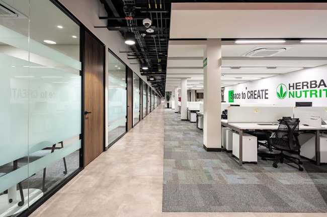 Imagen corporativa renovada con la remodelación de las oficinas de Herbalife