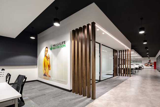 Imagen corporativa renovada con la remodelación de las oficinas de Herbalife