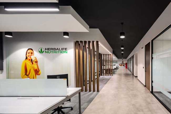 Imagen corporativa renovada con la remodelación de las oficinas de Herbalife