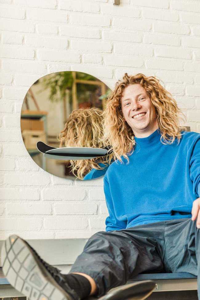 Smiling Mirror pour commencer la journée de bonne humeur