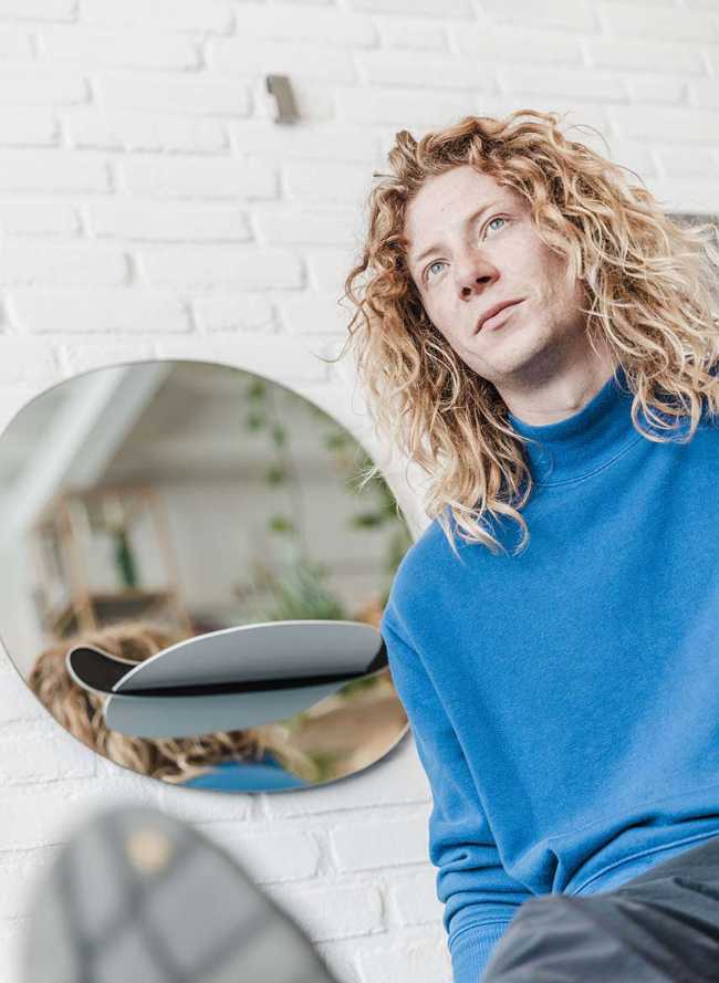 Smiling Mirror pour commencer la journée de bonne humeur