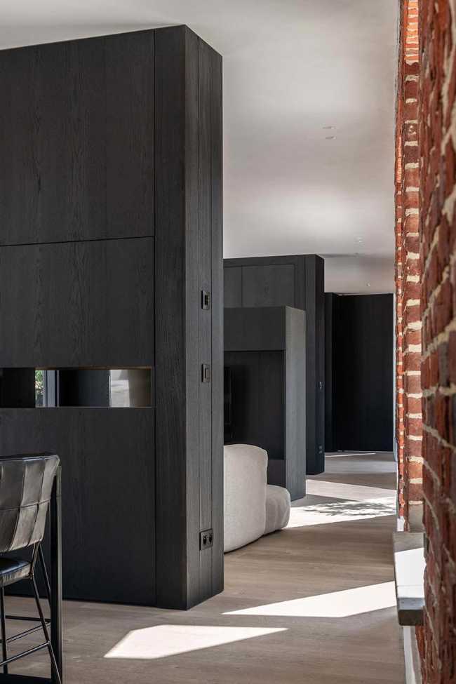 Renouvellement ferme centenaire Ossel. Inversion intérieur et extérieur