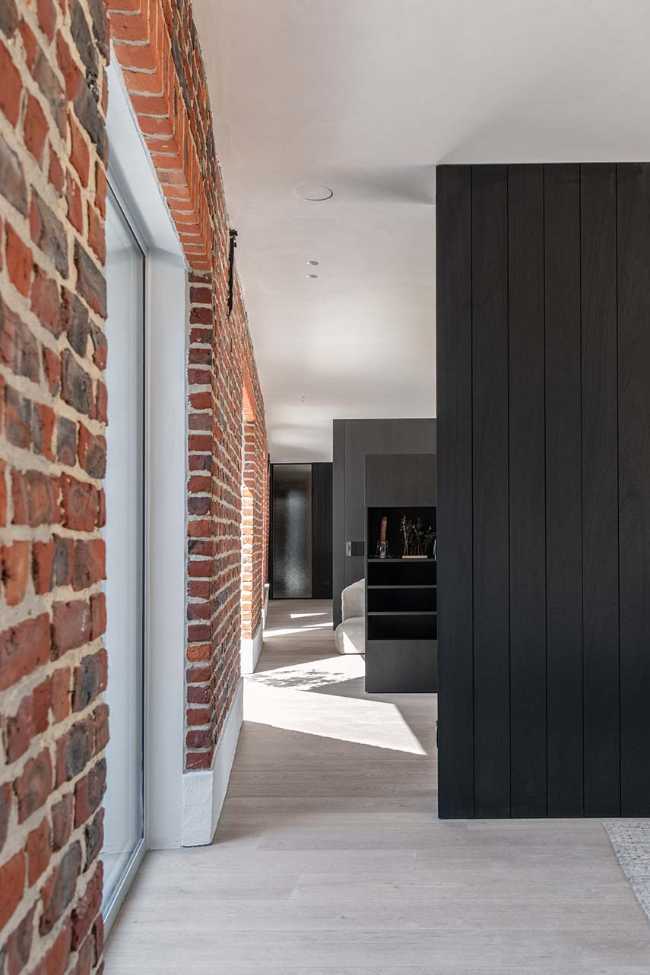 Renouvellement ferme centenaire Ossel. Inversion intérieur et extérieur