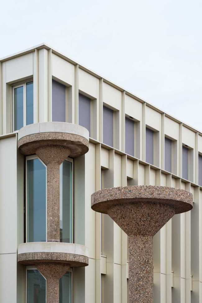 Diálogo con el pasado en el proyecto Completion of Herta Mohr Building