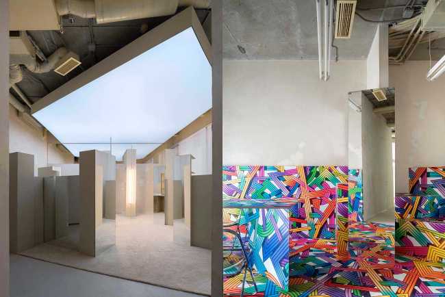 Suprematist-inspired office - SLAVA 2024 in Moscow