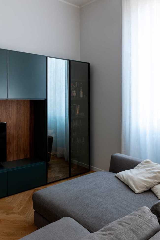 Elegancia y luz: VTR, un apartamento de los años '20 renace en Milán.