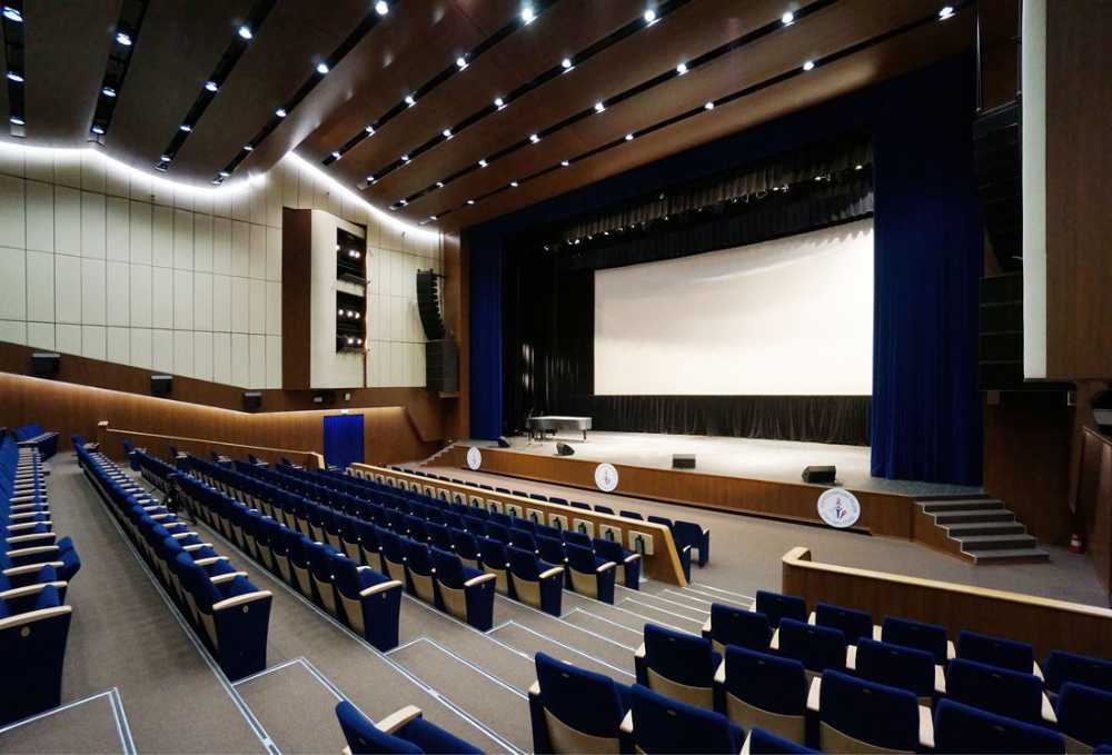 Auditorium VGIK: the digital acoustic revolution signed by UPA