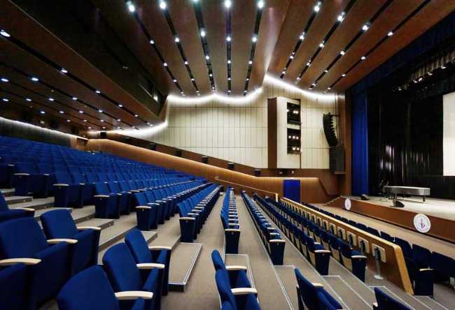 Auditorium VGIK: the digital acoustic revolution signed by UPA