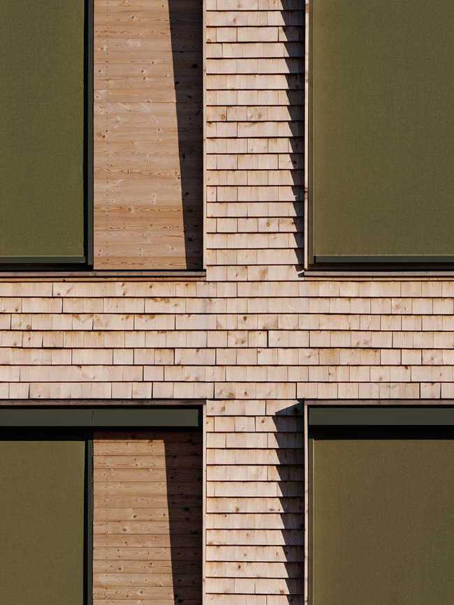 HasleTre: el edificio comercial desmontable y reciclable de madera
