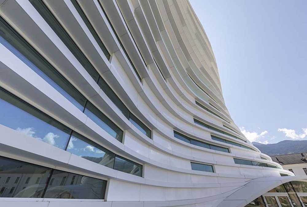 Saint-Gobain Italy for the new university campus of Valle d'Aosta