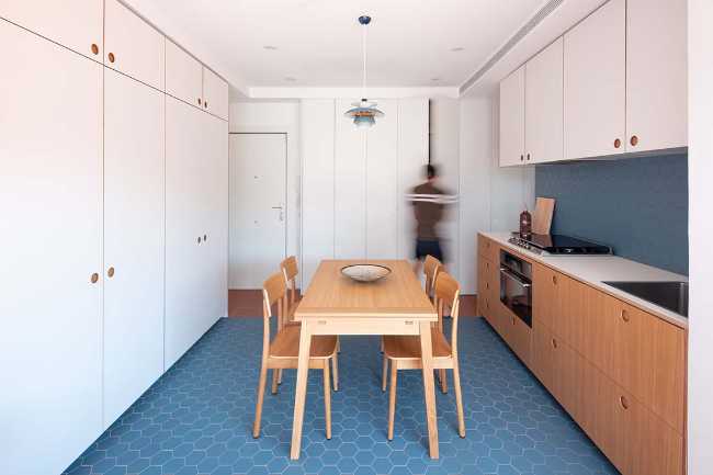 Micro-optimizing actions in the FONT apartment in Barcelona