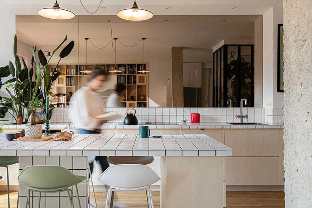 Rénovation d'un appartement des années 50 sur la Croix-Rousse à Lyon