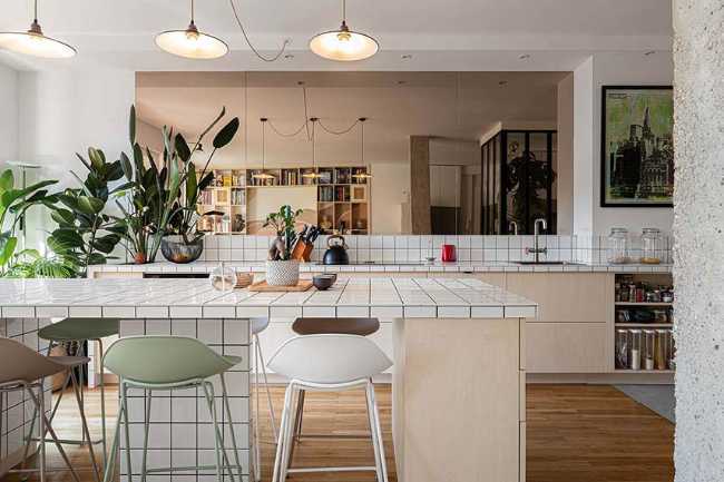 Rénovation d'un appartement des années 50 sur la Croix-Rousse à Lyon