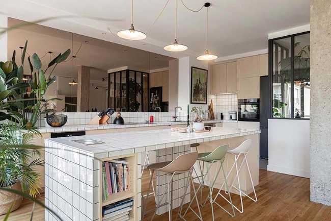 Rénovation d'un appartement des années 50 sur la Croix-Rousse à Lyon