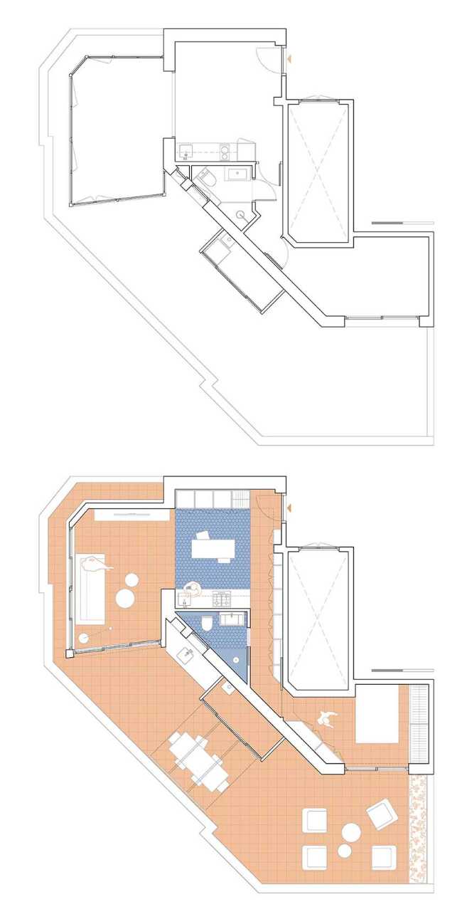 Micro-optimizing actions in the FONT apartment in Barcelona