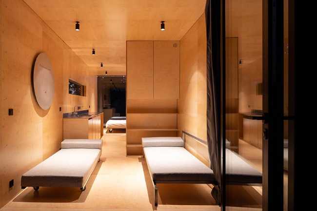 Módulo habitacional transportable en una carcasa metálica: 019 Cabin