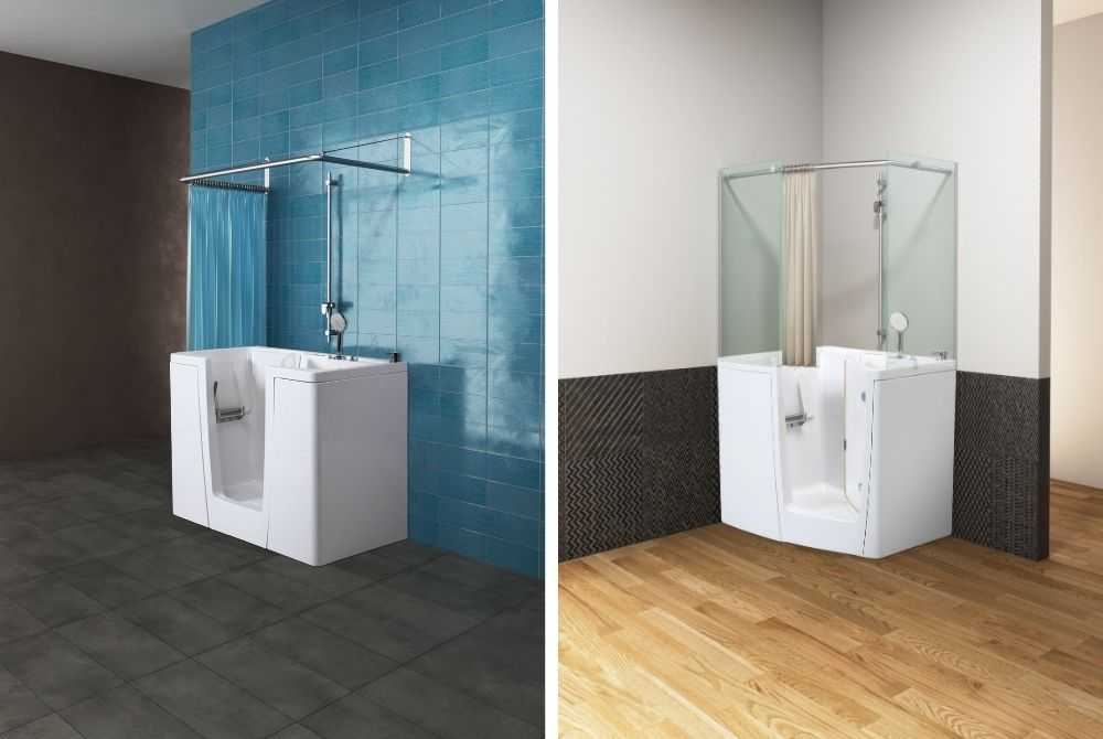 Shower Tray 650 Evo: compact design and accessible for any space