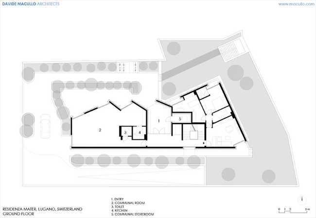 Sleek, dynamic, and jagged volume: the Mater Apartment Building
