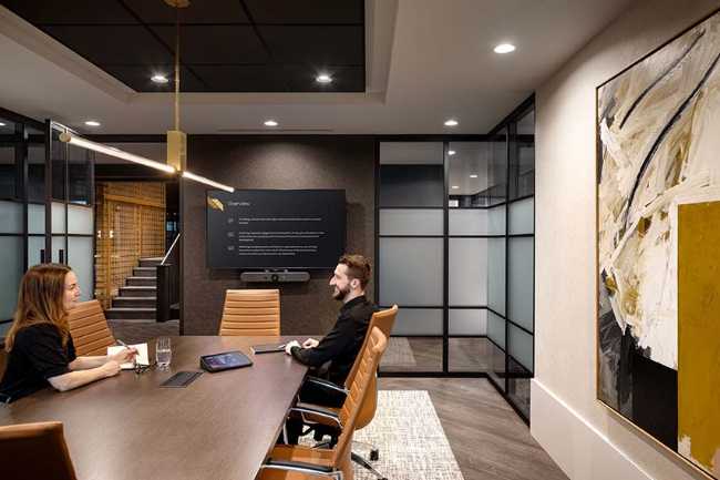Office interior design at Stikeman Elliott: aesthetics and functionality