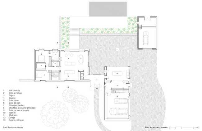 House Des Lauriers: tradition and modernity in Canada