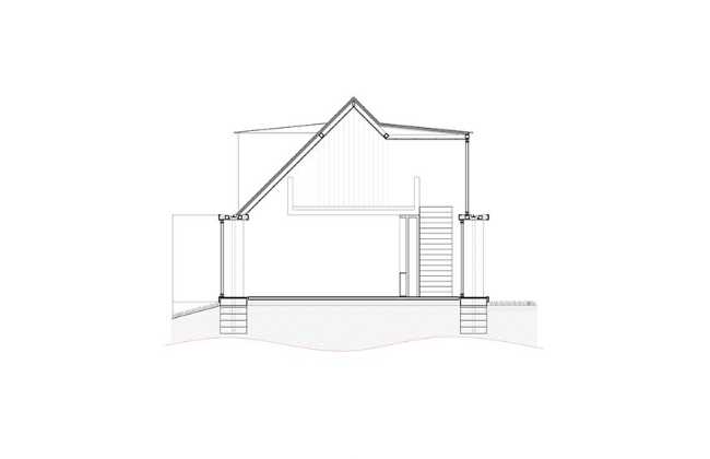 Casa L&J in Messico. Volume in acciaio, vetro e terra compressa