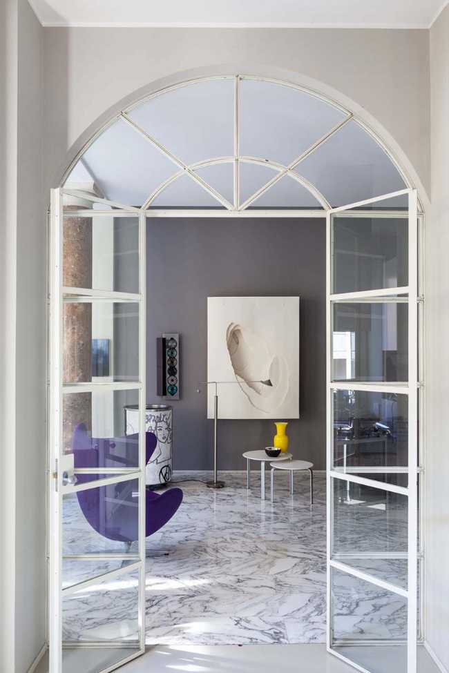 Interni classici e tocchi di design nella Casa dell’Architetto Cutini