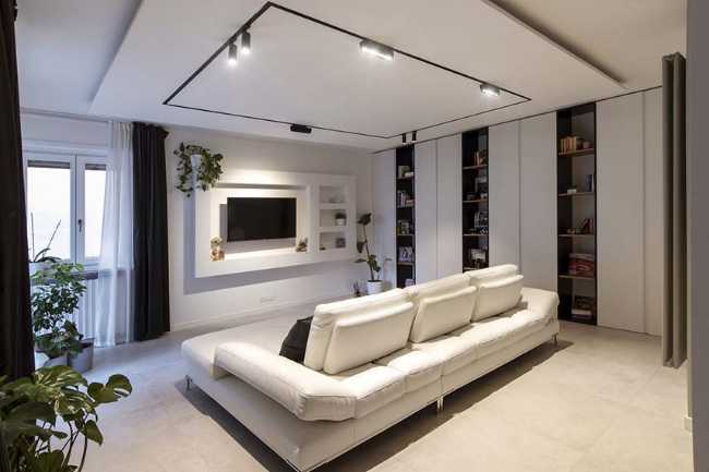 Aesthetics and optimized space. Restyling of the FEL apartment