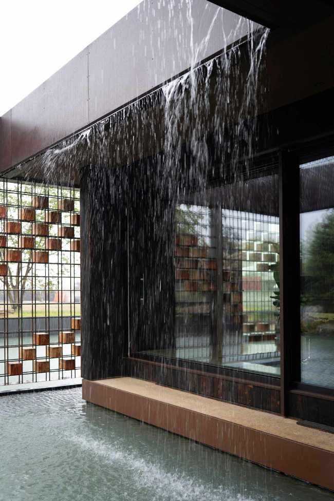 Le Pavillon, la maison d'hôtes entre verre, microciment et jardins zen