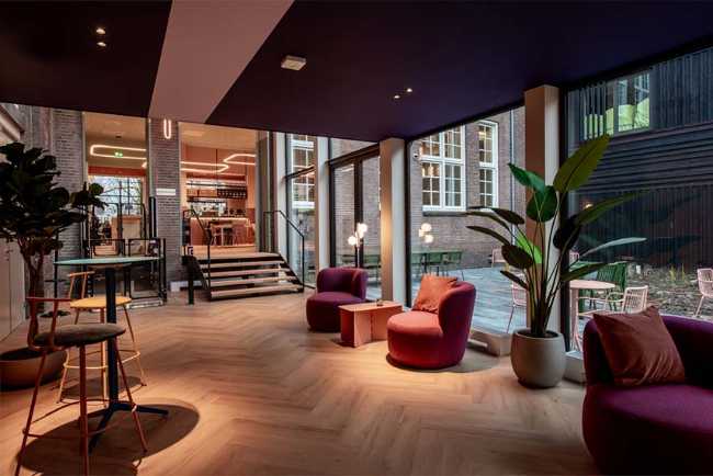 De escuela femenina a hotel moderno y rebelde. The Rebyl en Nijmegen